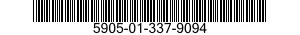 5905-01-337-9094 RESISTOR NETWORK,FIXED,FILM 5905013379094 013379094