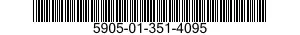 5905-01-351-4095 RESISTOR,VARIABLE,NONWIRE WOUND,NONPRECISION 5905013514095 013514095