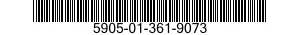 5905-01-361-9073 RESISTOR,CHIP,FIXED,FILM 5905013619073 013619073