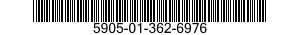 5905-01-362-6976 RESISTOR NETWORK,FIXED,FILM 5905013626976 013626976