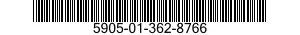 5905-01-362-8766 RESISTOR NETWORK,FIXED-VARIABLE 5905013628766 013628766