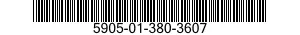 5905-01-380-3607  5905013803607 013803607