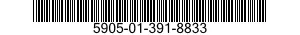 5905-01-391-8833 RESISTOR,FIXED,WIRE WOUND,INDUCTIVE 5905013918833 013918833