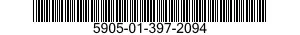 5905-01-397-2094 HOLDER,RESISTOR 5905013972094 013972094