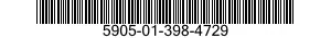 5905-01-398-4729 RESISTOR,VARIABLE,NONWIRE WOUND,NONPRECISION 5905013984729 013984729