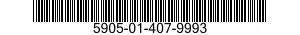 5905-01-407-9993 RESISTOR,FIXED,COMPOSITION 5905014079993 014079993
