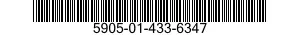 5905-01-433-6347 RESISTOR,CHIP,FIXED,FILM 5905014336347 014336347