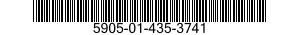 5905-01-435-3741 RESISTOR,FIXED,WIRE WOUND,INDUCTIVE 5905014353741 014353741