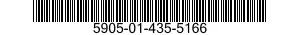 5905-01-435-5166 RESISTOR,FIXED,WIRE WOUND,INDUCTIVE 5905014355166 014355166