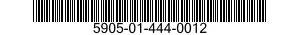 5905-01-444-0012 RESISTOR,VARIABLE,NONWIRE WOUND,PRECISION 5905014440012 014440012