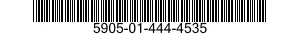 5905-01-444-4535 RESISTOR,CHIP,FIXED,FILM 5905014444535 014444535