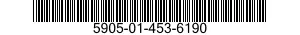5905-01-453-6190 RESISTOR,VARIABLE,WIRE WOUND,NONPRECISION 5905014536190 014536190