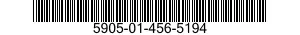 5905-01-456-5194 RESISTOR,FIXED,WIRE WOUND,INDUCTIVE 5905014565194 014565194