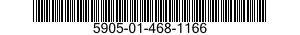 5905-01-468-1166 RESISTOR,VARIABLE,NONWIRE WOUND,PRECISION 5905014681166 014681166