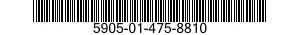5905-01-475-8810  5905014758810 014758810