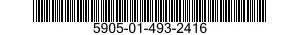 5905-01-493-2416 RESISTOR,FIXED,WIRE WOUND,INDUCTIVE 5905014932416 014932416