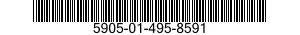 5905-01-495-8591 RESISTOR,VARIABLE,WIRE WOUND,NONPRECISION 5905014958591 014958591