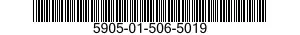 5905-01-506-5019 RESISTOR,THERMAL 5905015065019 015065019