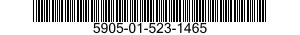 5905-01-523-1465 RESISTOR,THERMAL 5905015231465 015231465