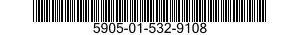 5905-01-532-9108 RESISTOR,FIXED,WIRE WOUND,INDUCTIVE 5905015329108 015329108