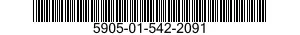 5905-01-542-2091 RESISTOR,VARIABLE,NONWIRE WOUND,NONPRECISION 5905015422091 015422091
