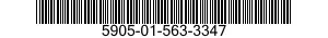 5905-01-563-3347 RESISTOR,VARIABLE,HYBRID 5905015633347 015633347
