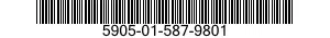5905-01-587-9801 RESISTOR,VARIABLE,WIRE WOUND,NONPRECISION 5905015879801 015879801