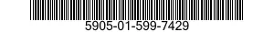 5905-01-599-7429 RESISTOR ASSEMBLY 5905015997429 015997429