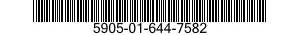 5905-01-644-7582 RESISTOR NETWORK,FIXED,WIRE WOUND 5905016447582 016447582