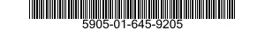 5905-01-645-9205 RESISTOR,FIXED,WIRE WOUND 5905016459205 016459205
