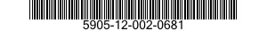 5905-12-002-0681  5905120020681 120020681