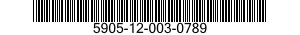 5905-12-003-0789  5905120030789 120030789