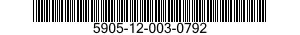 5905-12-003-0792  5905120030792 120030792