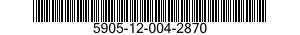 5905-12-004-2870  5905120042870 120042870