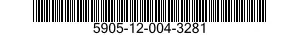 5905-12-004-3281  5905120043281 120043281