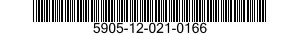 5905-12-021-0166 RESISTOR,FIXED,COMPOSITION 5905120210166 120210166