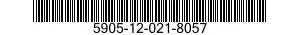 5905-12-021-8057 RESISTOR,FIXED,COMPOSITION 5905120218057 120218057