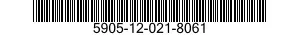 5905-12-021-8061 RESISTOR,FIXED,COMPOSITION 5905120218061 120218061