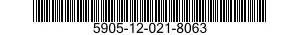 5905-12-021-8063 RESISTOR,FIXED,COMPOSITION 5905120218063 120218063