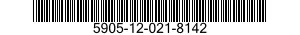 5905-12-021-8142 RESISTOR,FIXED,COMPOSITION 5905120218142 120218142
