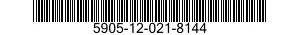 5905-12-021-8144 RESISTOR,FIXED,COMPOSITION 5905120218144 120218144