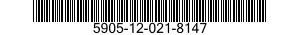5905-12-021-8147 RESISTOR,FIXED,COMPOSITION 5905120218147 120218147