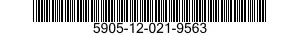 5905-12-021-9563 RESISTOR,FIXED,COMPOSITION 5905120219563 120219563