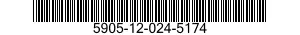5905-12-024-5174 STRAP,RETAINING 5905120245174 120245174