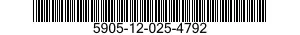 5905-12-025-4792 RESISTOR,VARIABLE,NONWIRE WOUND, 5905120254792 120254792