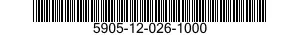 5905-12-026-1000  5905120261000 120261000