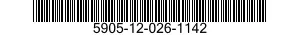5905-12-026-1142  5905120261142 120261142