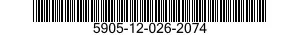 5905-12-026-2074  5905120262074 120262074