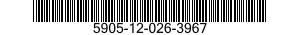 5905-12-026-3967  5905120263967 120263967