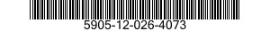 5905-12-026-4073 RESISTOR,VARIABLE,WIRE WOUND,PRECISION 5905120264073 120264073